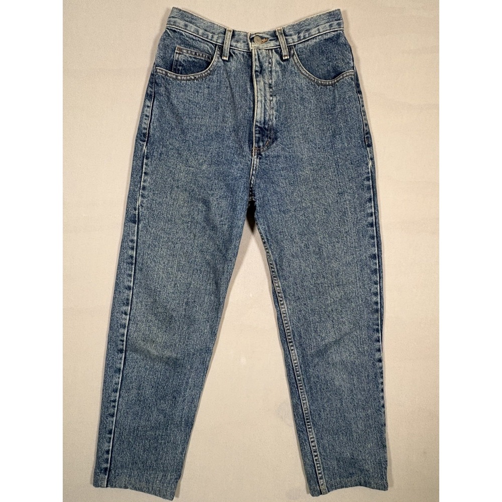 Vintage Guess Jeans 1050SH Women 29 High Rise Tapered Leg Mom Jeans USA Made 90s